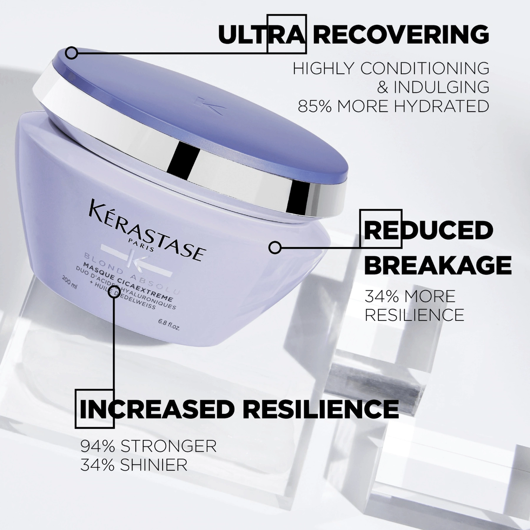 Kérastase Blond Absolu Masque Cicaextreme - 200ml képe 2